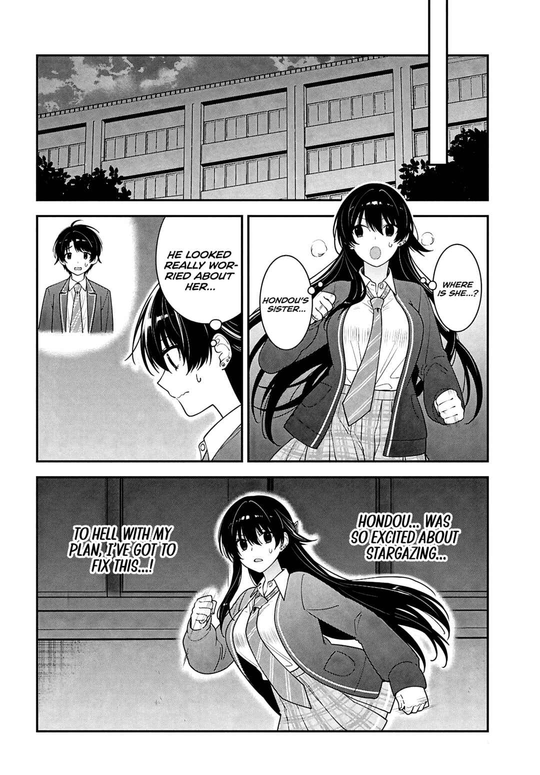 Tonari no Seki no Yankee Shimizu-san ga Kami wo Kuroku Sometekita Chapter 15 - Page 10