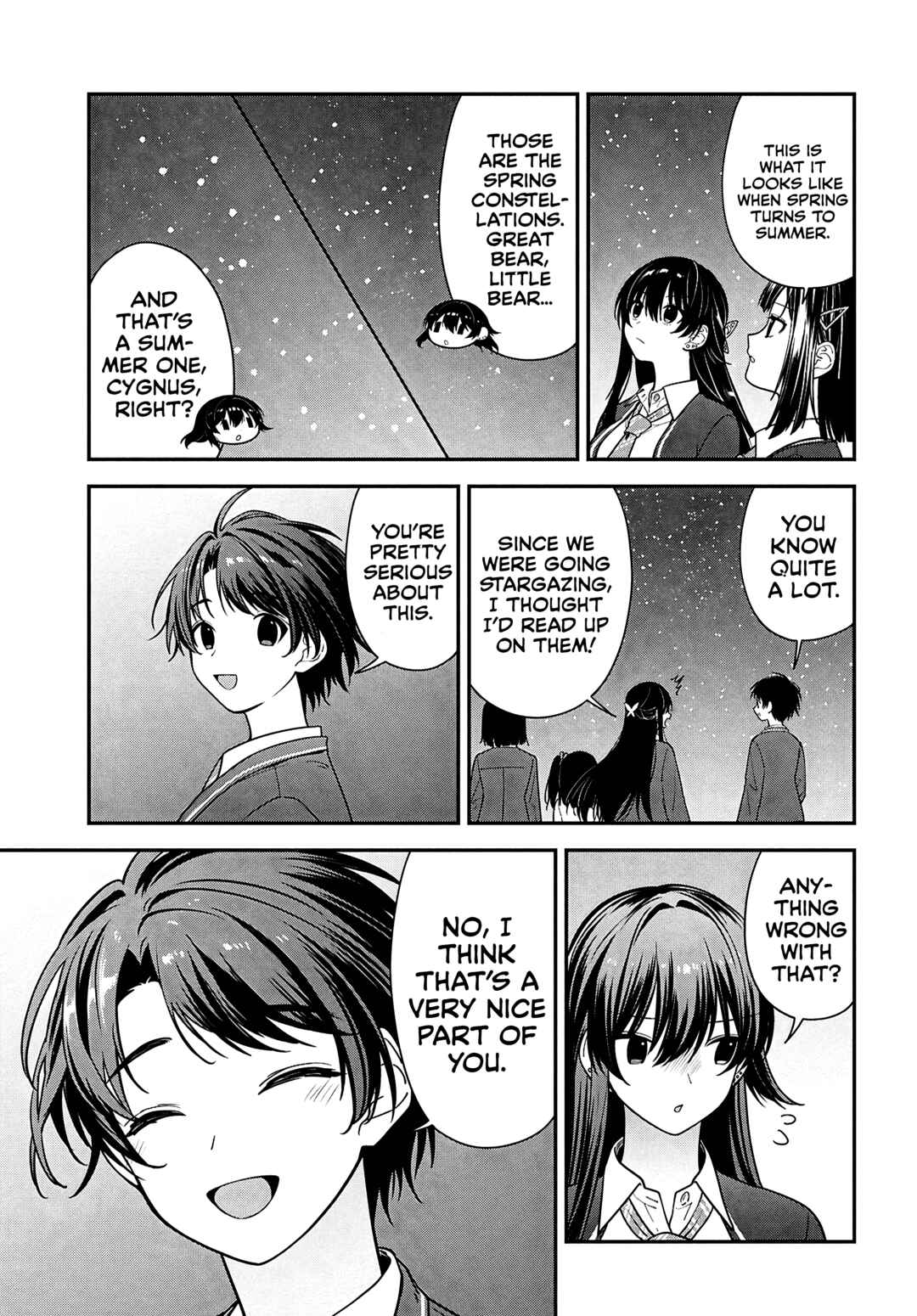 Tonari no Seki no Yankee Shimizu-san ga Kami wo Kuroku Sometekita Chapter 15 - Page 22