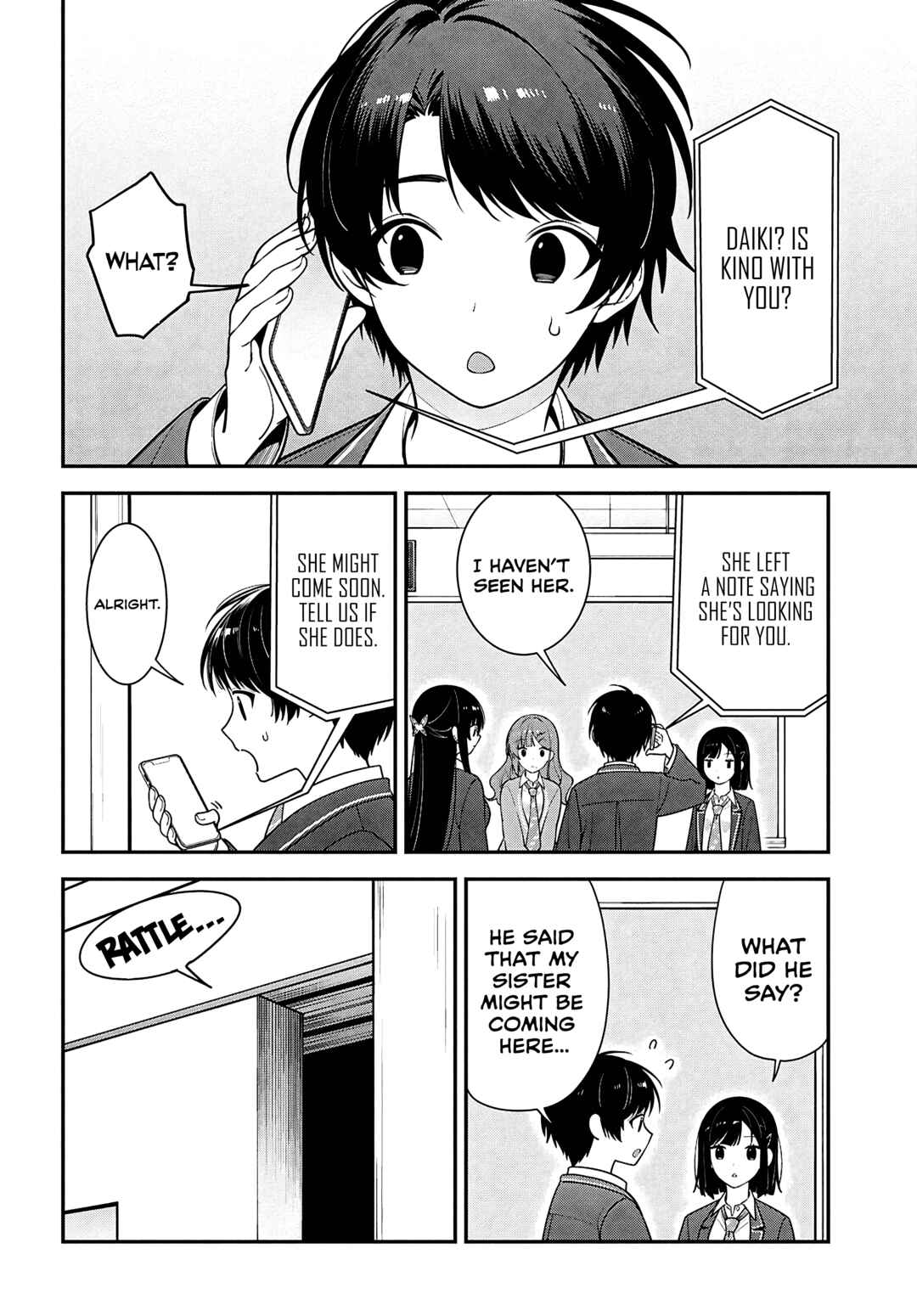 Tonari no Seki no Yankee Shimizu-san ga Kami wo Kuroku Sometekita Chapter 15 - Page 4