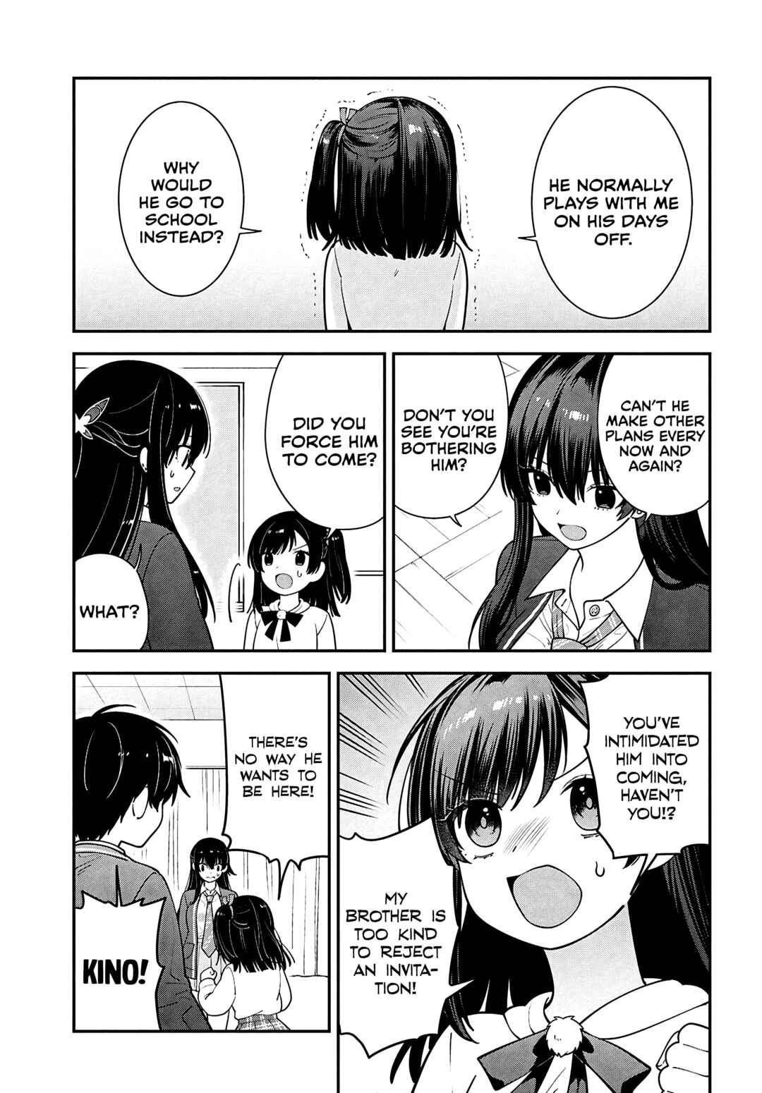 Tonari no Seki no Yankee Shimizu-san ga Kami wo Kuroku Sometekita Chapter 15 - Page 7