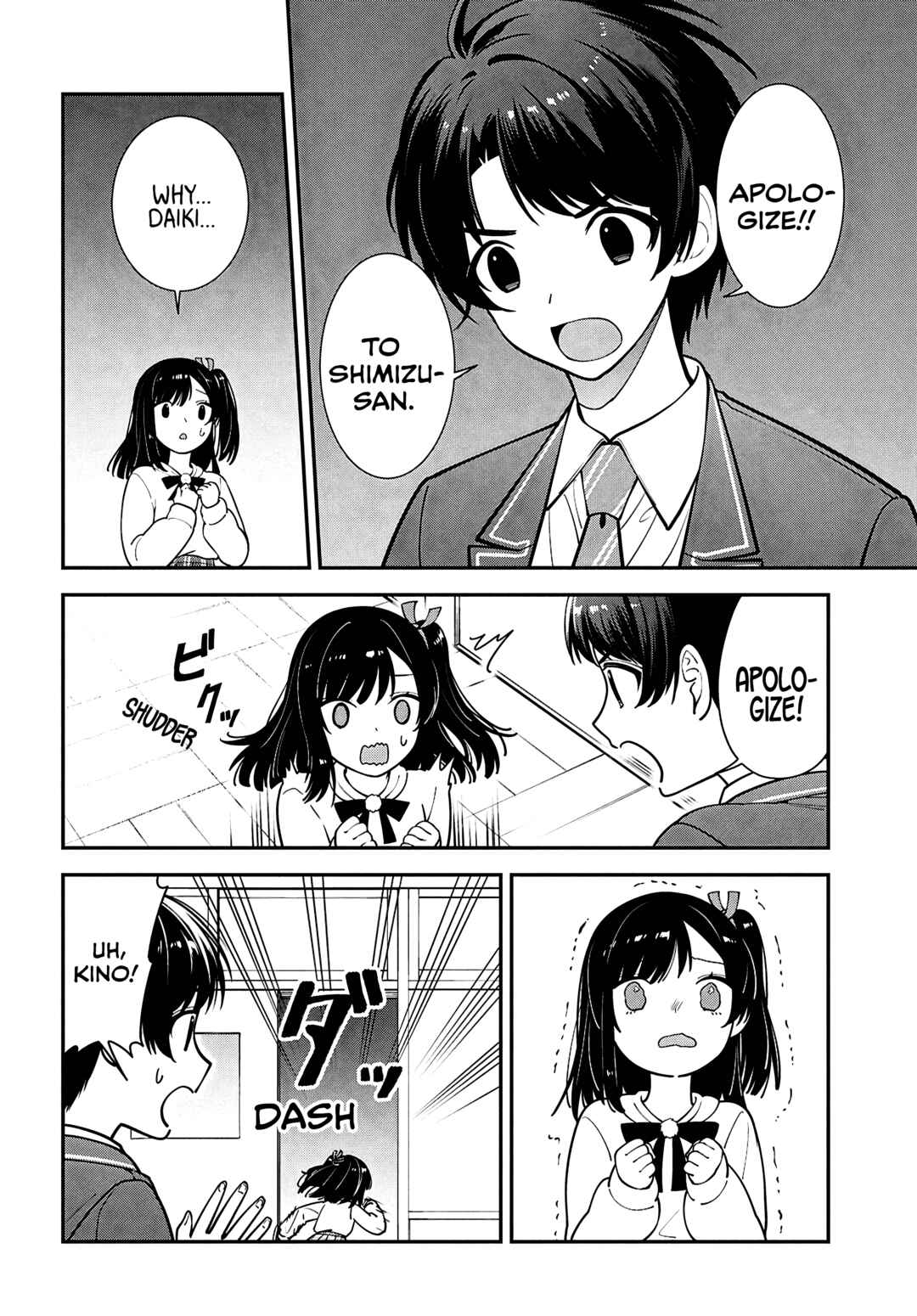 Tonari no Seki no Yankee Shimizu-san ga Kami wo Kuroku Sometekita Chapter 15 - Page 8