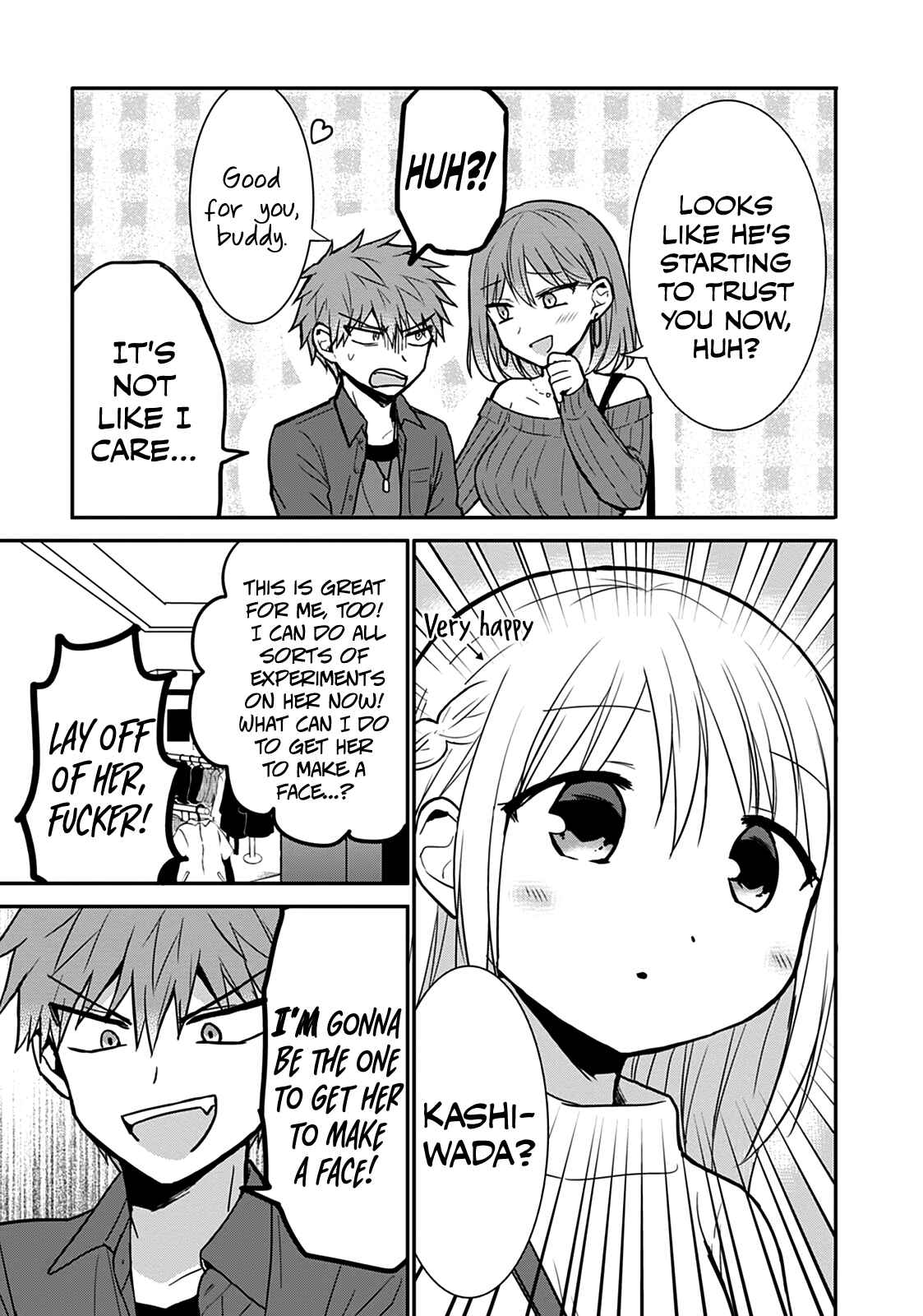 Kao ni Denai Kashiwada-san to Kao ni Deru Oota-kun Chapter 62 - Page 7