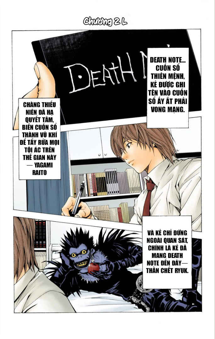 Death Note (Official Colored) Chapter 2 - Page 3