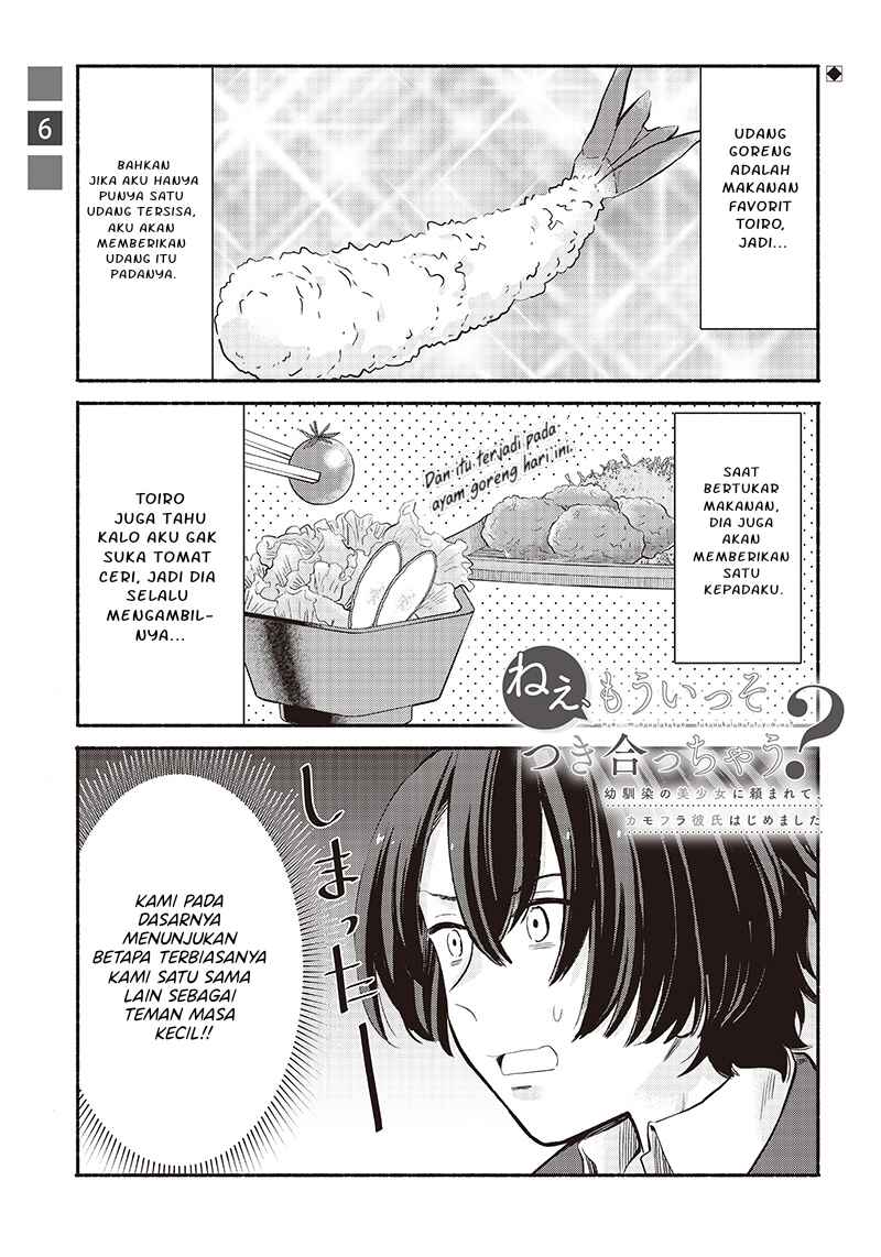 Nee, Mou Isso Tsukiacchau? Osananajimi no Bishoujo ni Tanomarete, Kamofura Kareshi Hajimemashita Chapter 6 - Page 2