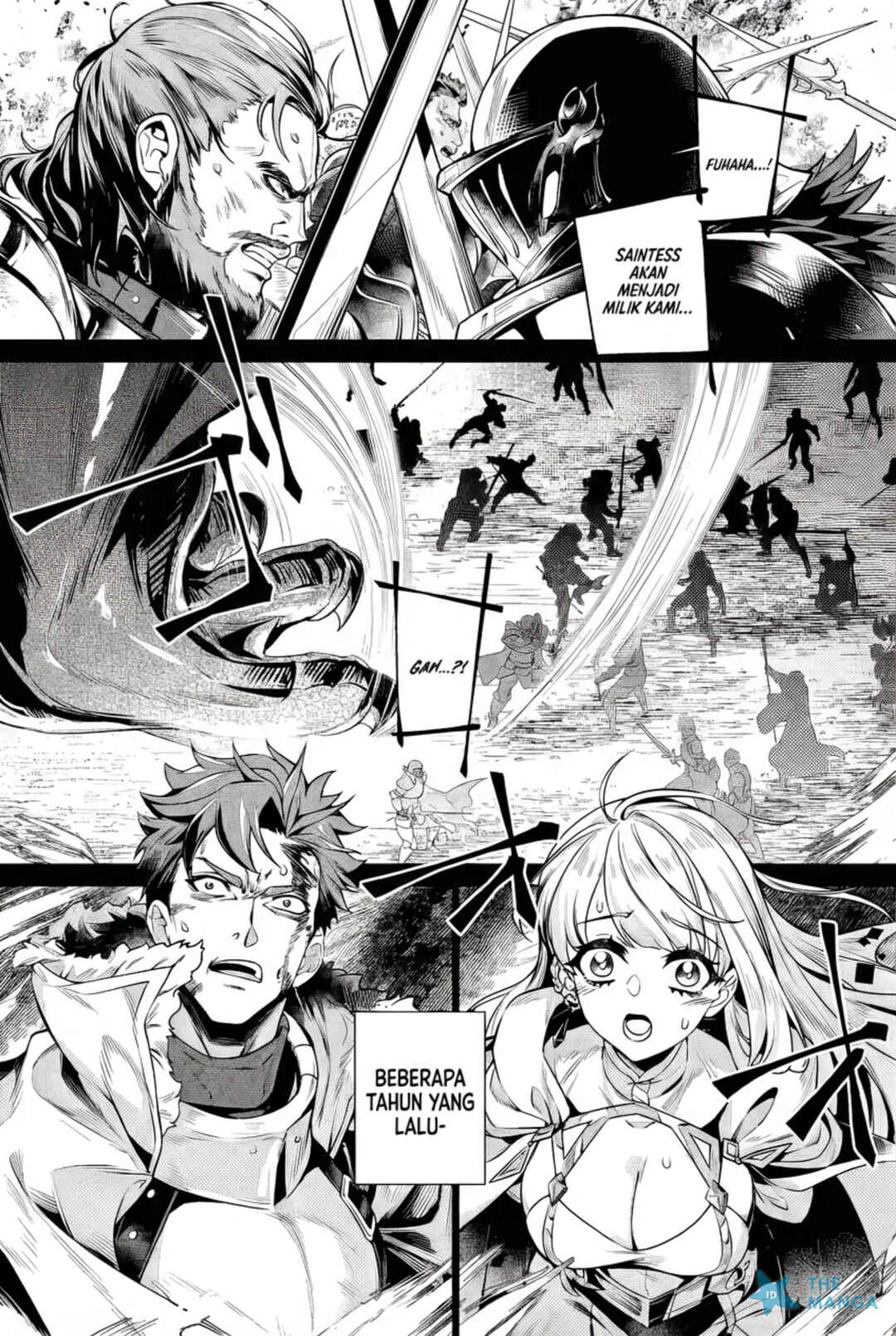 Netorare Tsuihousareta Saikyou Kishi Danchou no Ossan, Katainaka de Eiyuu ni Matsuriagerareru Chapter 5.1 - Page 3