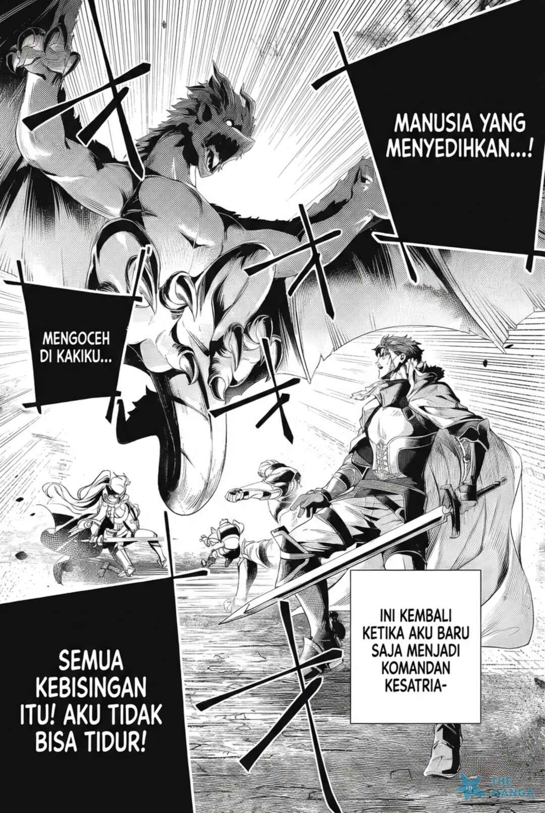 Netorare Tsuihousareta Saikyou Kishi Danchou no Ossan, Katainaka de Eiyuu ni Matsuriagerareru Chapter 5.1 - Page 4