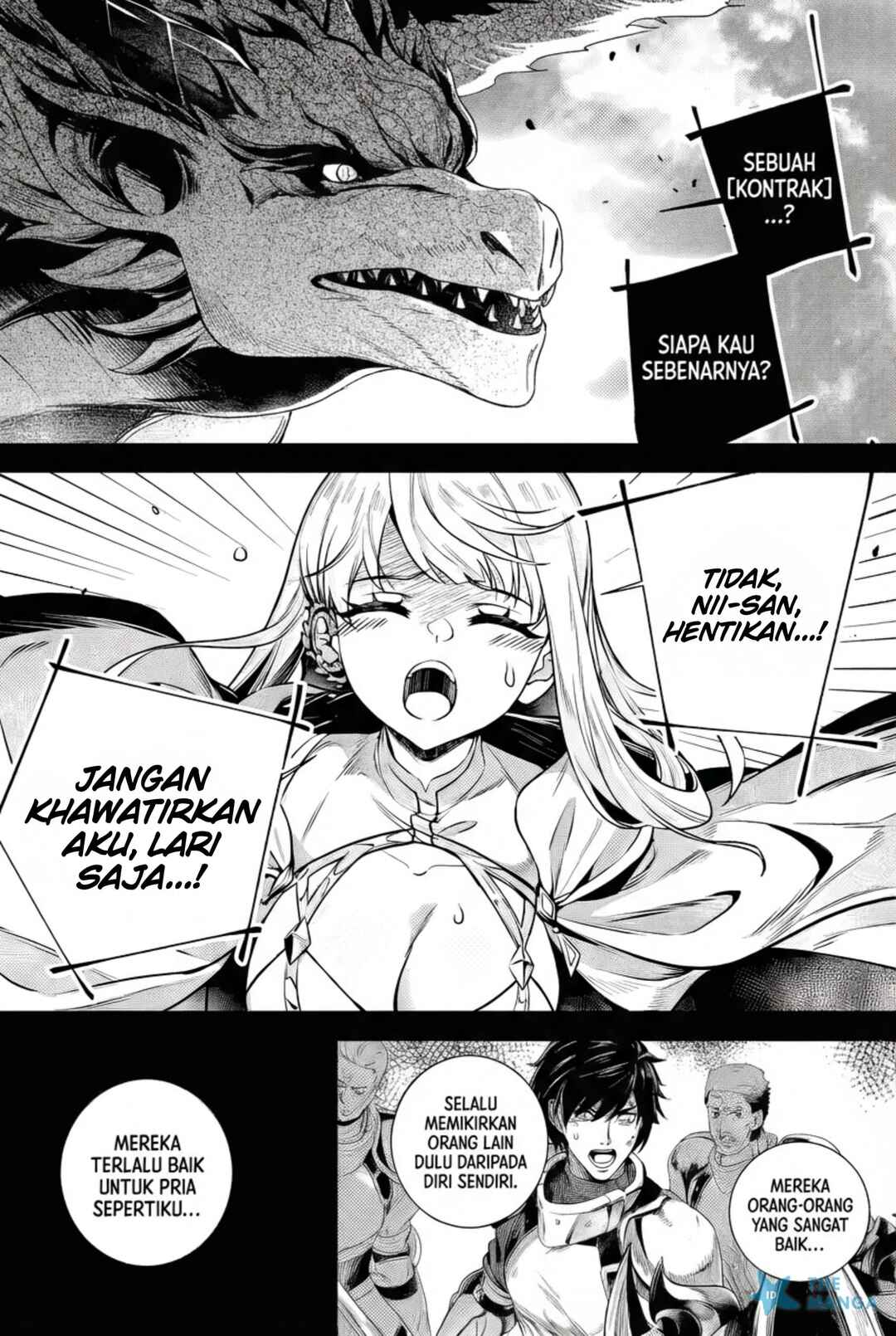 Netorare Tsuihousareta Saikyou Kishi Danchou no Ossan, Katainaka de Eiyuu ni Matsuriagerareru Chapter 5.1 - Page 7