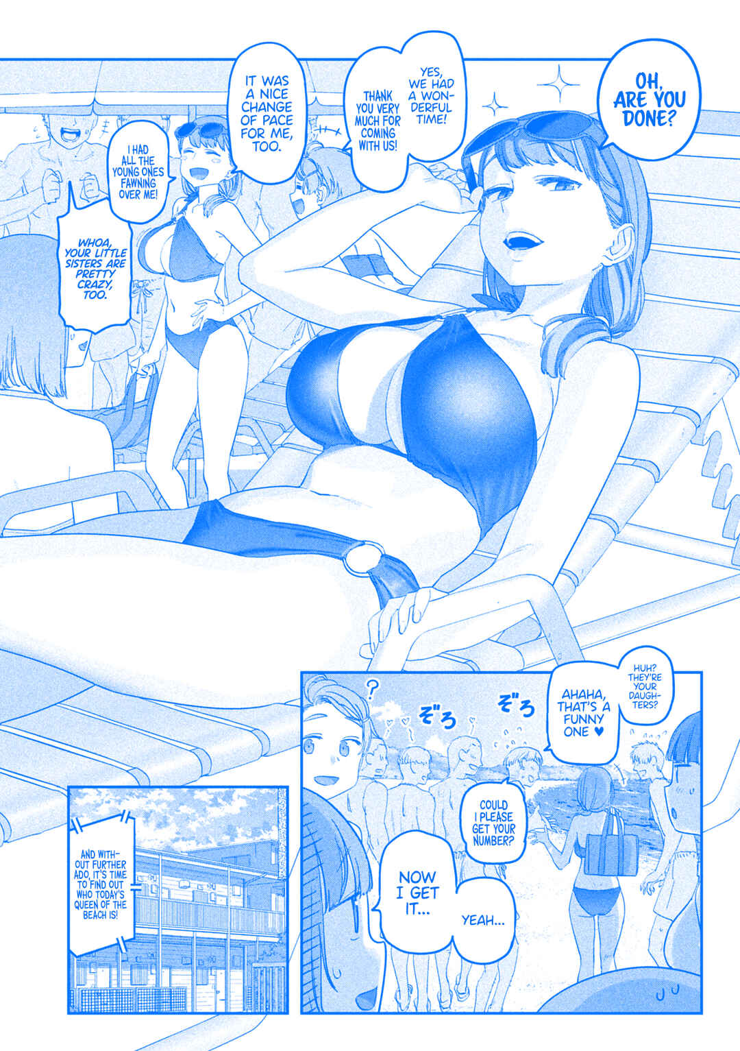 Getsuyoubi no Tawawa (Blue) (Fan Colored) Chapter 59 - Page 12