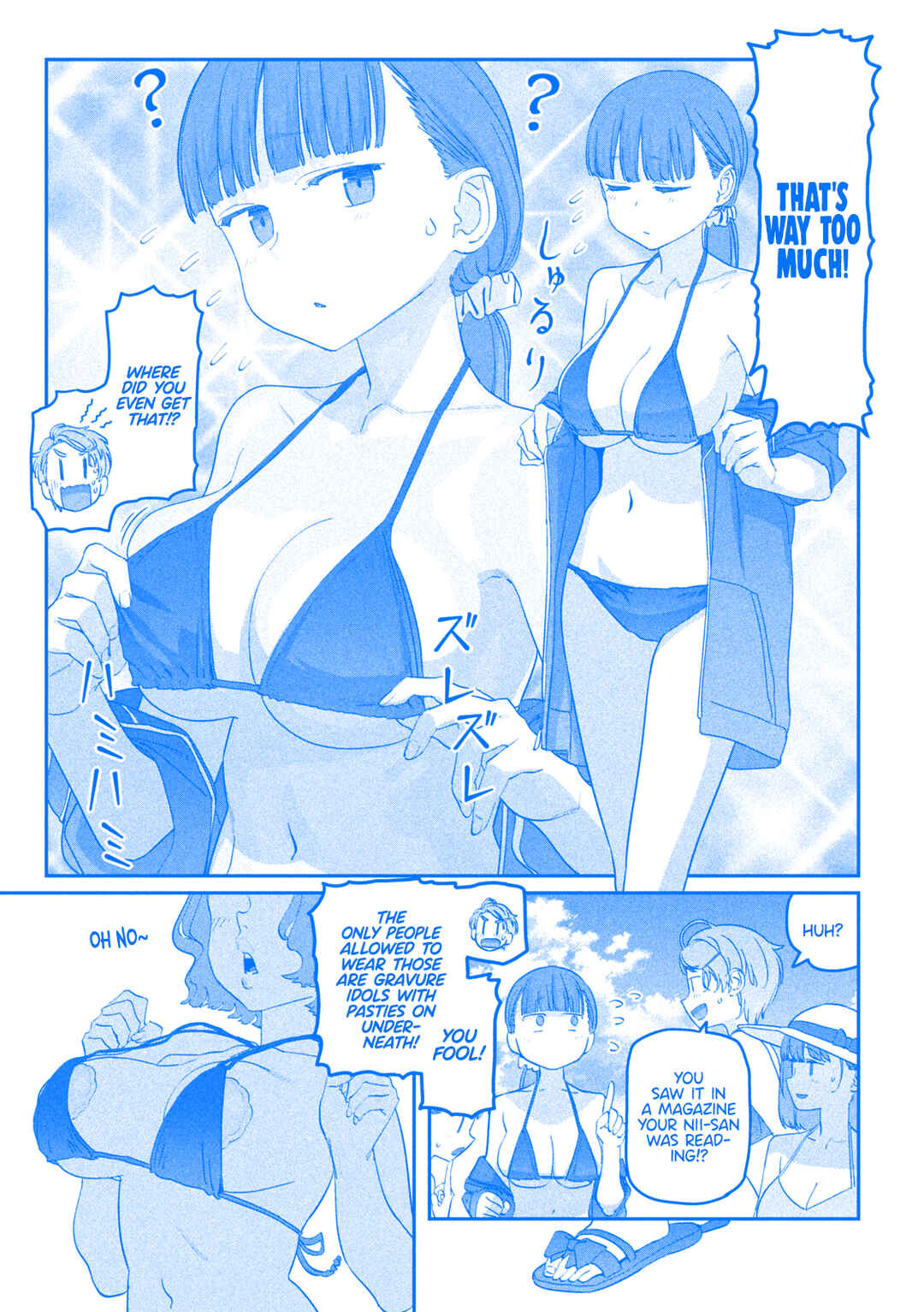 Getsuyoubi no Tawawa (Blue) (Fan Colored) Chapter 59 - Page 6