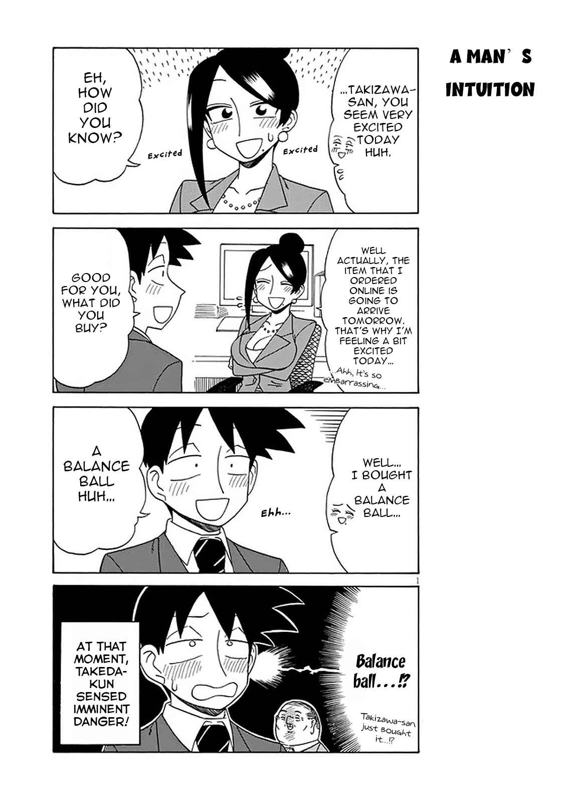 Bijin Onna Joushi Takizawa-san Chapter 102 - Page 1
