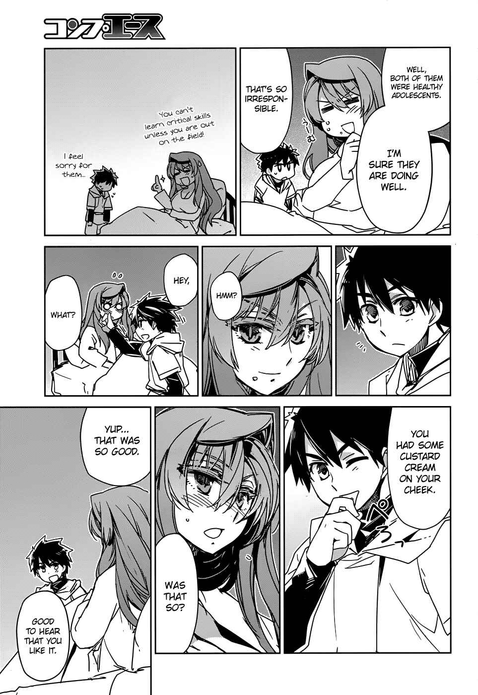 MAOYU : Archenemy and Hero “Become mine, Hero” “I refuse!” Chapter 31 - Page 34