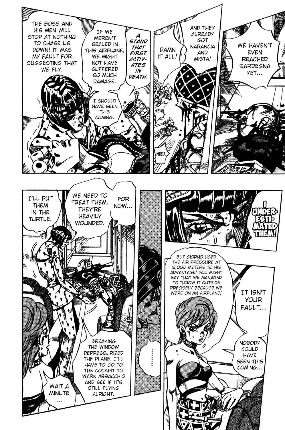 JoJo no Kimyou na Bouken: Part 5 - Ougon no Kaze Chapter 97 - Page 7