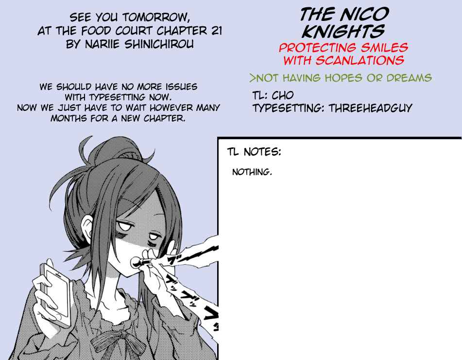 See You Tomorrow at the Food Court Chapter 21.5 - Page 3