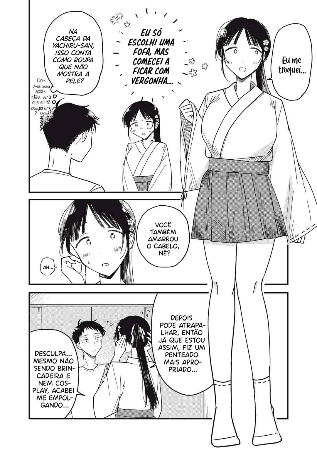 Yachiru-san wa Homeru to Nobiru Chapter 9.2 - Page 8