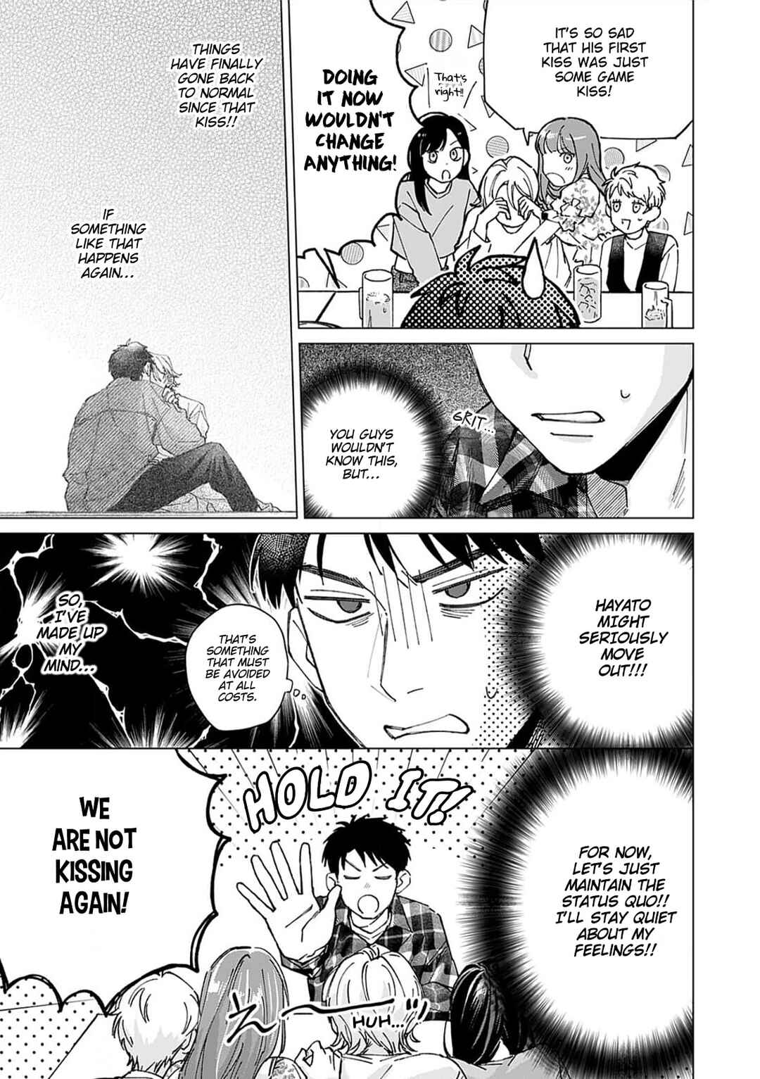 Kiss wa Shita kedo Tomodachi da yo na!? Chapter 4 - Page 15