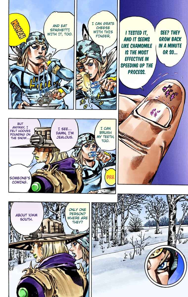 JoJo no Kimyou na Bouken: Part 7 - Steel Ball Run Color-ban Chapter 45 - Page 10