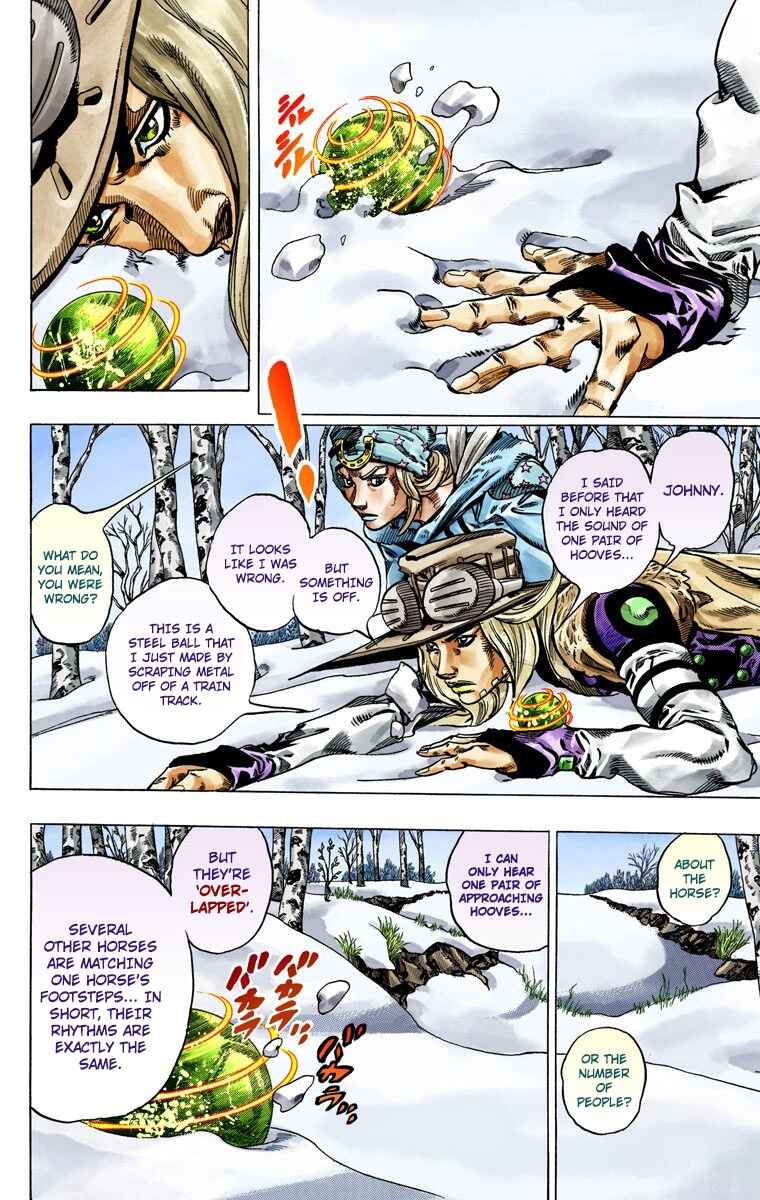JoJo no Kimyou na Bouken: Part 7 - Steel Ball Run Color-ban Chapter 45 - Page 17