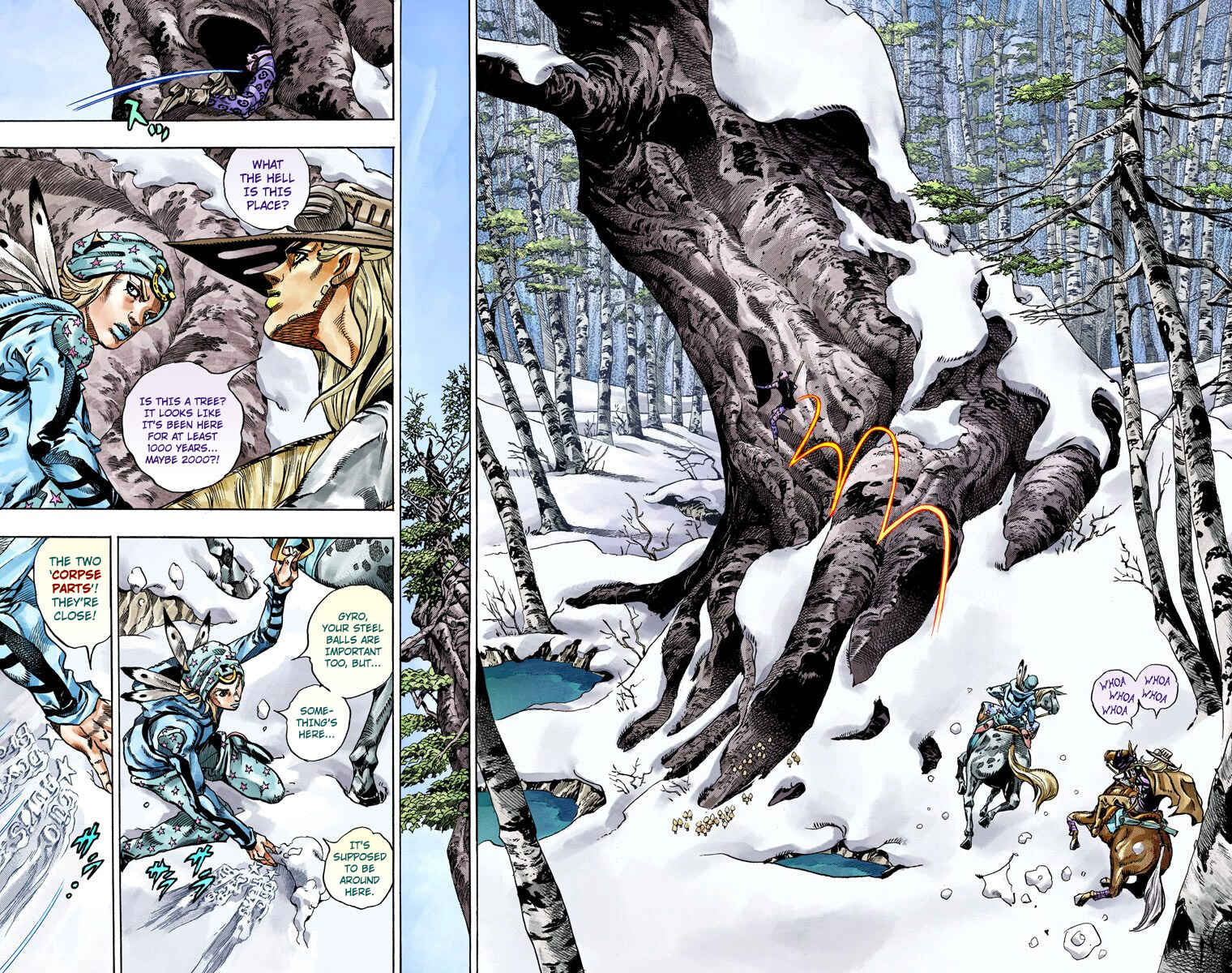 JoJo no Kimyou na Bouken: Part 7 - Steel Ball Run Color-ban Chapter 45 - Page 24