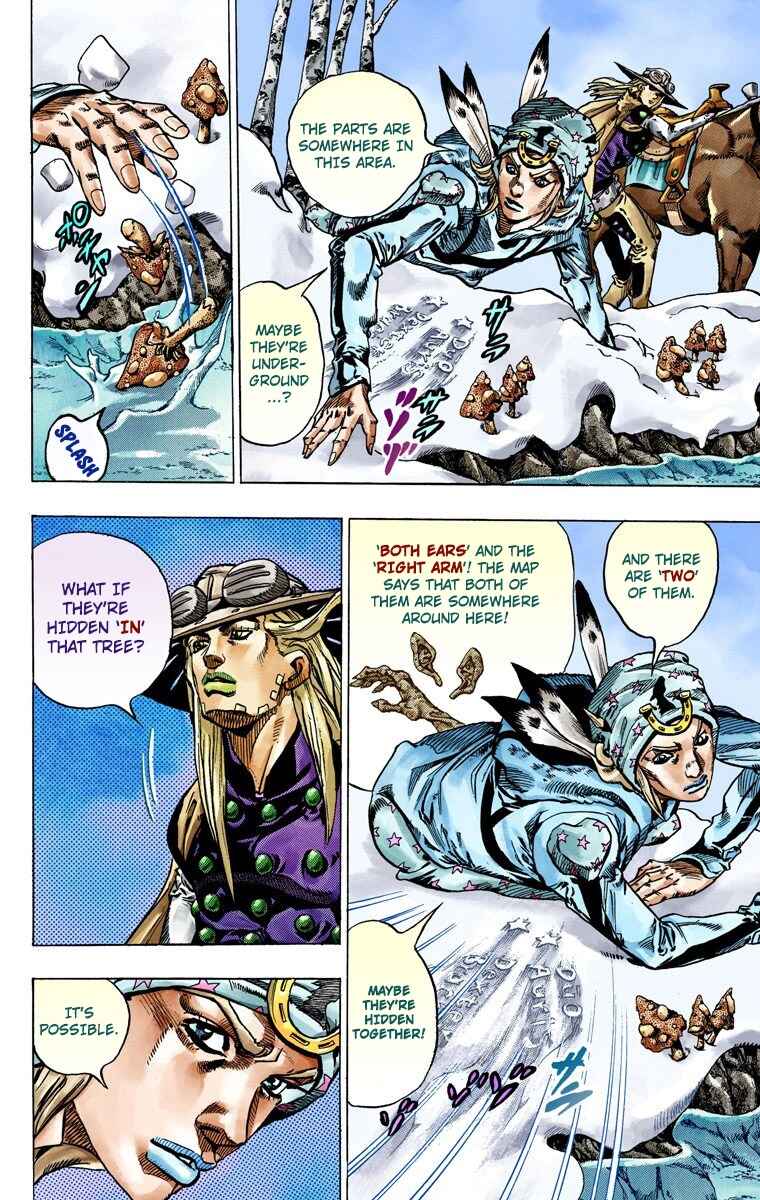 JoJo no Kimyou na Bouken: Part 7 - Steel Ball Run Color-ban Chapter 45 - Page 25
