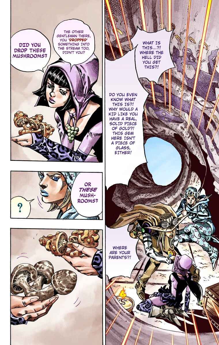 JoJo no Kimyou na Bouken: Part 7 - Steel Ball Run Color-ban Chapter 45 - Page 35