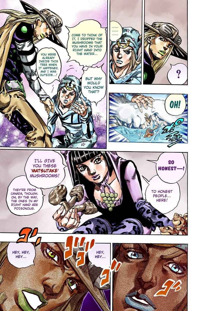 JoJo no Kimyou na Bouken: Part 7 - Steel Ball Run Color-ban Chapter 45 - Page 36