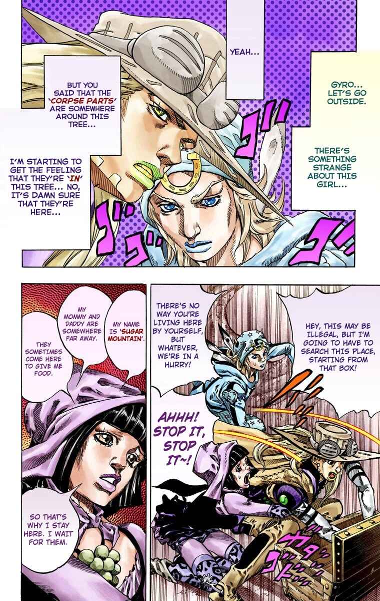 JoJo no Kimyou na Bouken: Part 7 - Steel Ball Run Color-ban Chapter 45 - Page 37