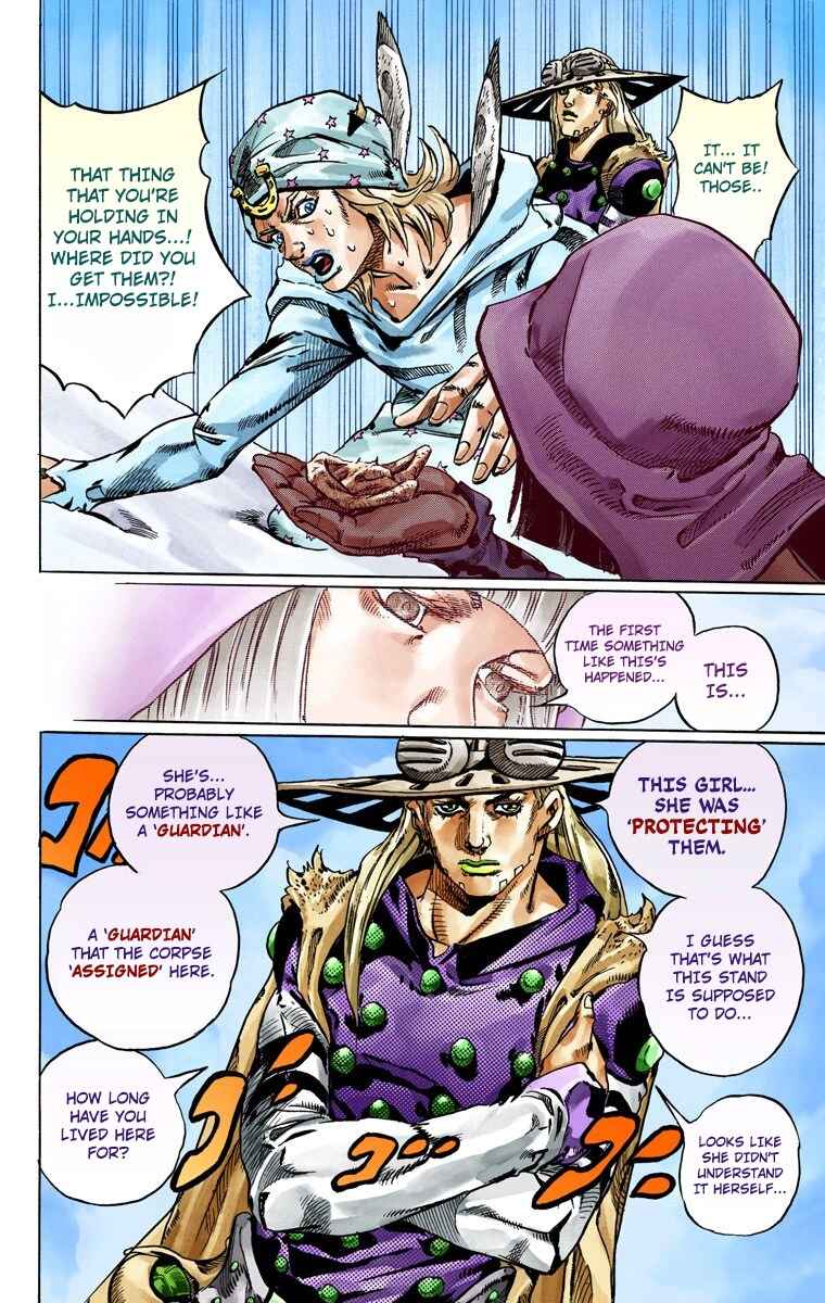 JoJo no Kimyou na Bouken: Part 7 - Steel Ball Run Color-ban Chapter 45 - Page 49