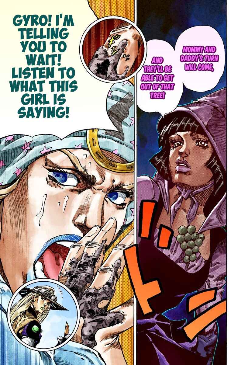 JoJo no Kimyou na Bouken: Part 7 - Steel Ball Run Color-ban Chapter 45 - Page 58