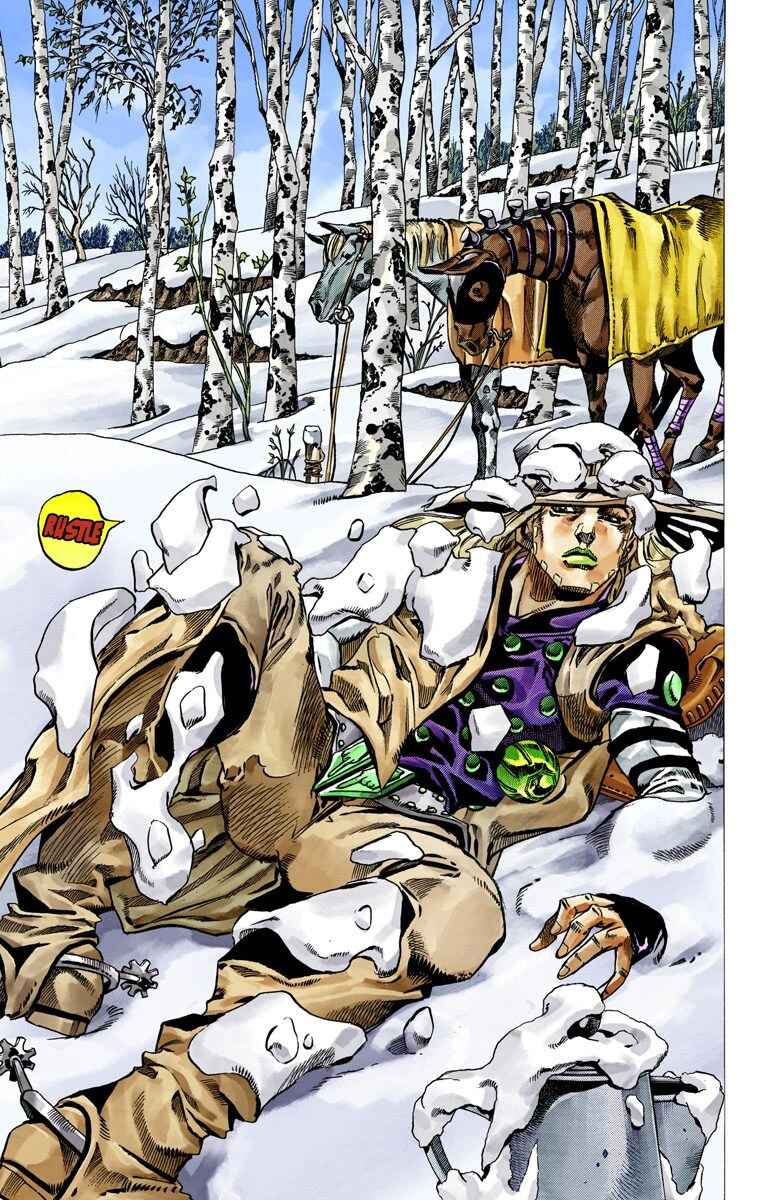 JoJo no Kimyou na Bouken: Part 7 - Steel Ball Run Color-ban Chapter 45 - Page 8