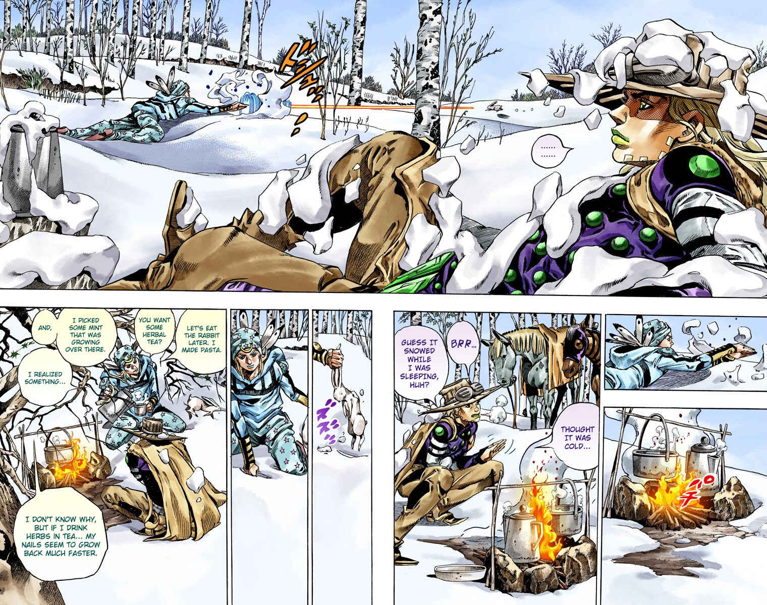 JoJo no Kimyou na Bouken: Part 7 - Steel Ball Run Color-ban Chapter 45 - Page 9