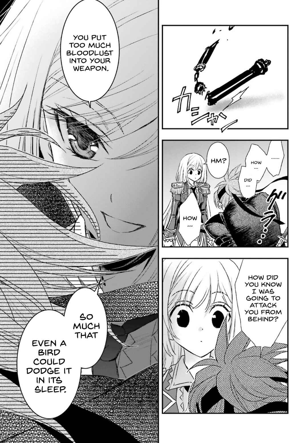 Shinigami ni Sodaterareta Shoujo wa Shikkoku no Tsurugi o Mune ni Idaku Chapter 25 - Page 13