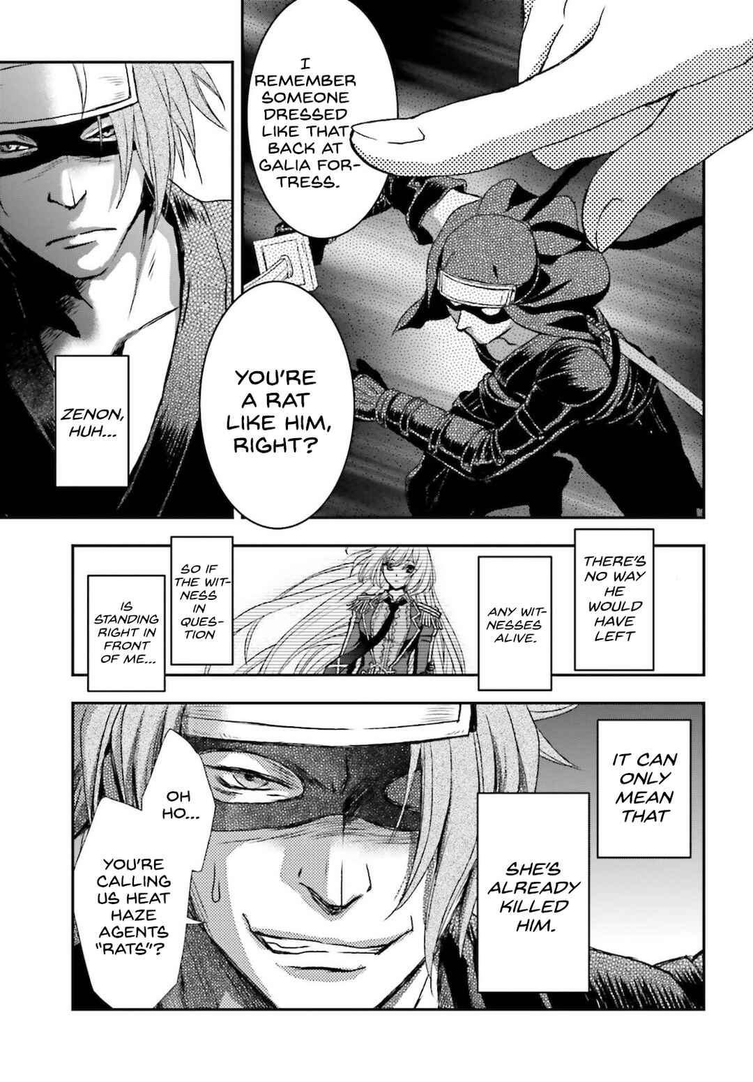 Shinigami ni Sodaterareta Shoujo wa Shikkoku no Tsurugi o Mune ni Idaku Chapter 25 - Page 3