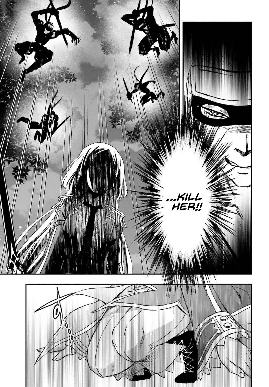 Shinigami ni Sodaterareta Shoujo wa Shikkoku no Tsurugi o Mune ni Idaku Chapter 25 - Page 5