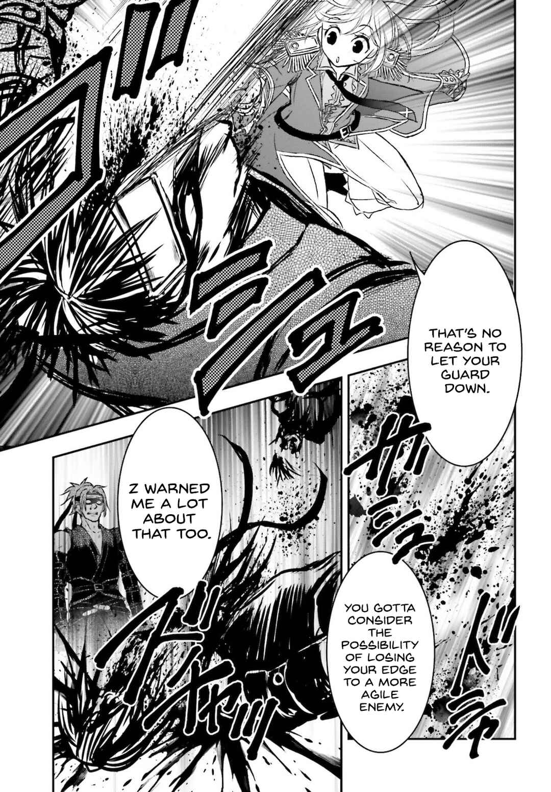 Shinigami ni Sodaterareta Shoujo wa Shikkoku no Tsurugi o Mune ni Idaku Chapter 25 - Page 7