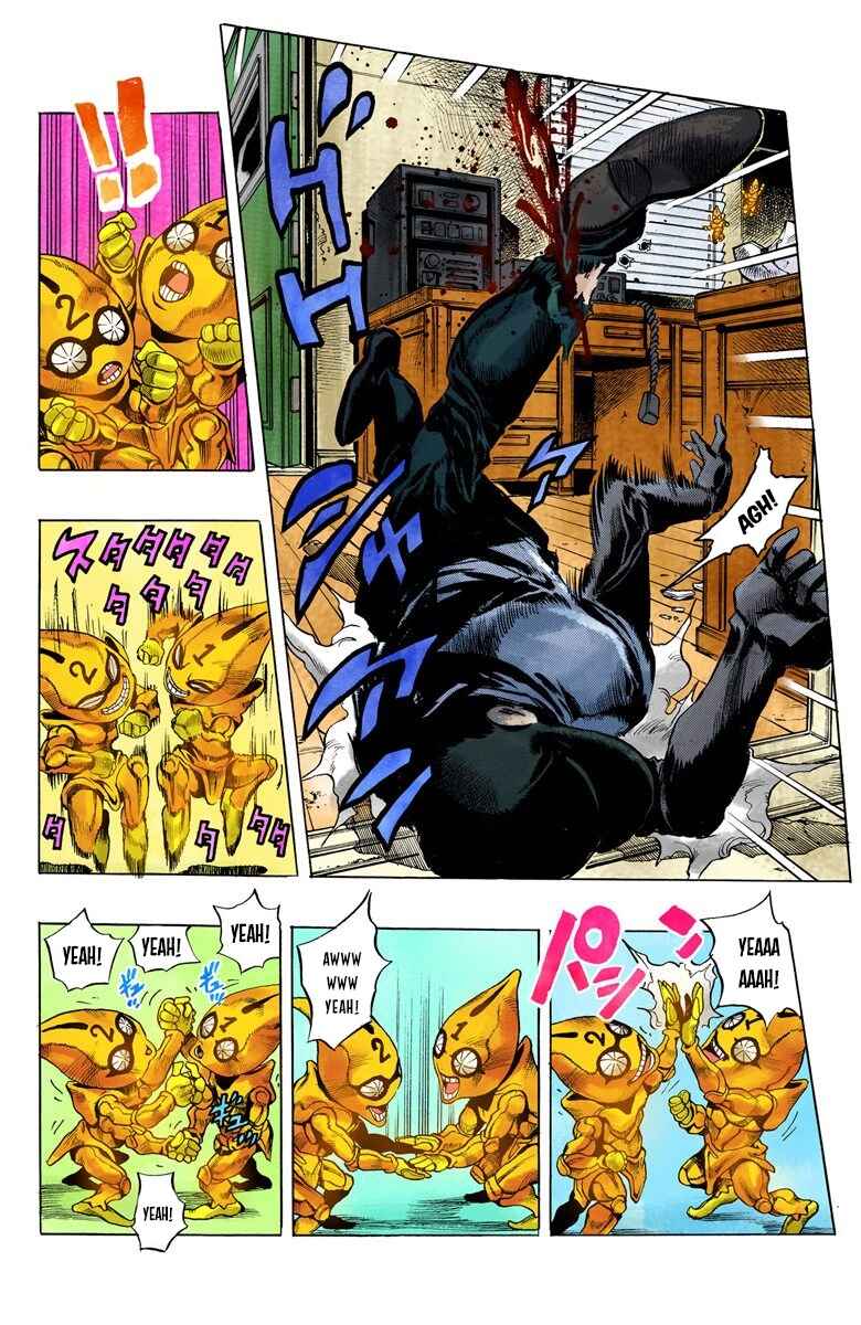 JoJo no Kimyou na Bouken: Part 5 - Ougon no Kaze Color-ban Chapter 25 - Page 10