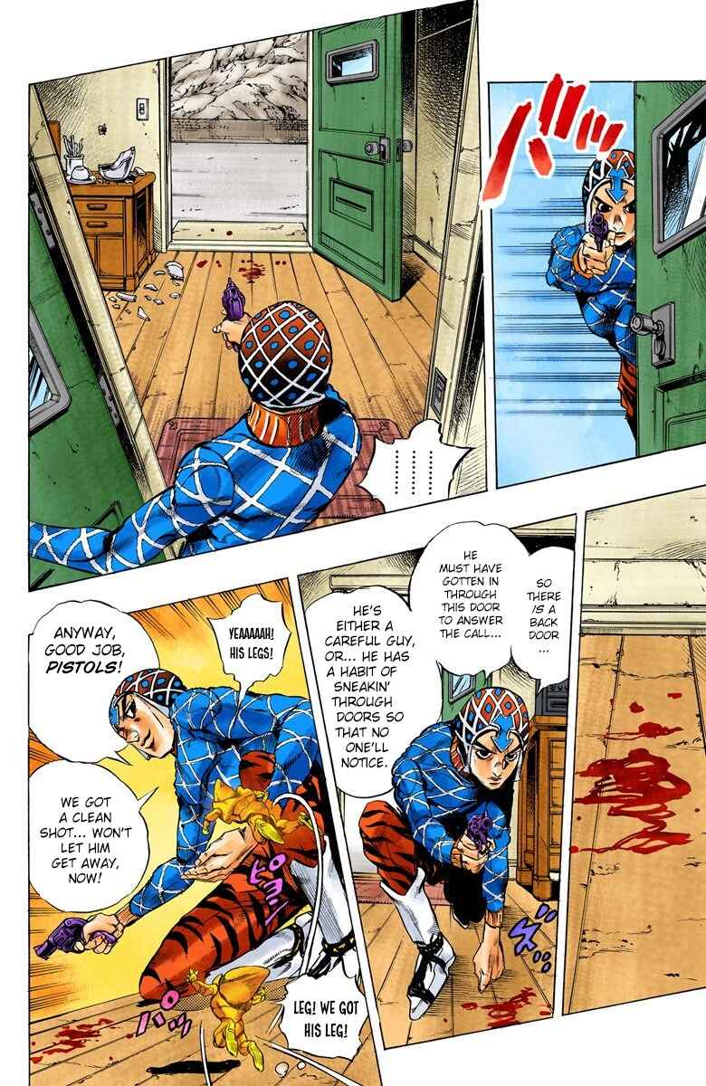 JoJo no Kimyou na Bouken: Part 5 - Ougon no Kaze Color-ban Chapter 25 - Page 12