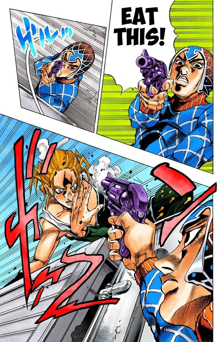 JoJo no Kimyou na Bouken: Part 5 - Ougon no Kaze Color-ban Chapter 25 - Page 19