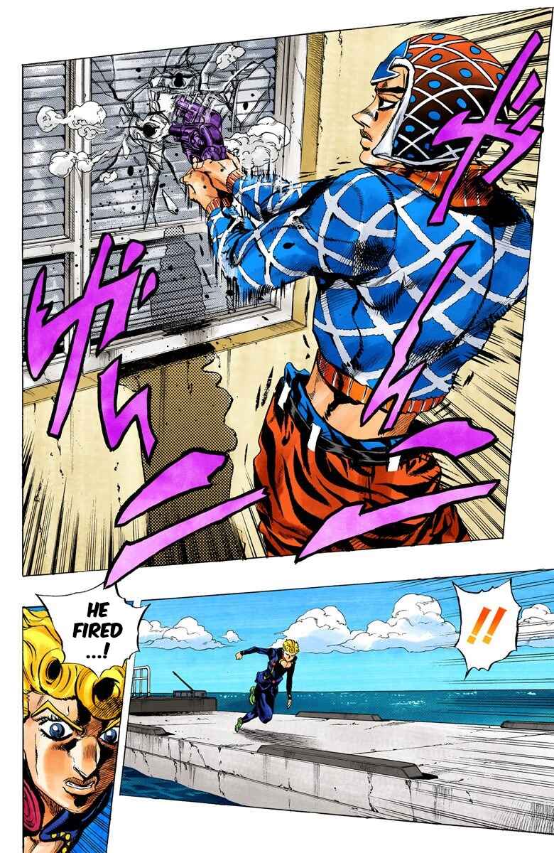 JoJo no Kimyou na Bouken: Part 5 - Ougon no Kaze Color-ban Chapter 25 - Page 6