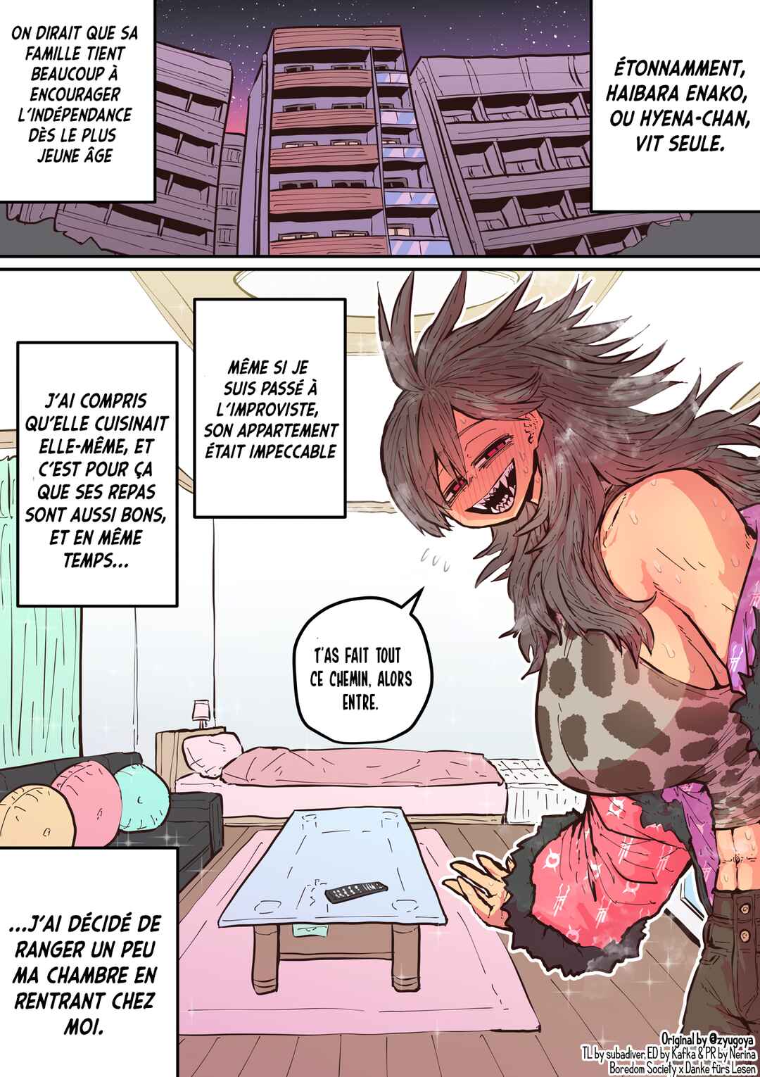 Being Targeted by Hyena-chan Chapter 9 - Page 1