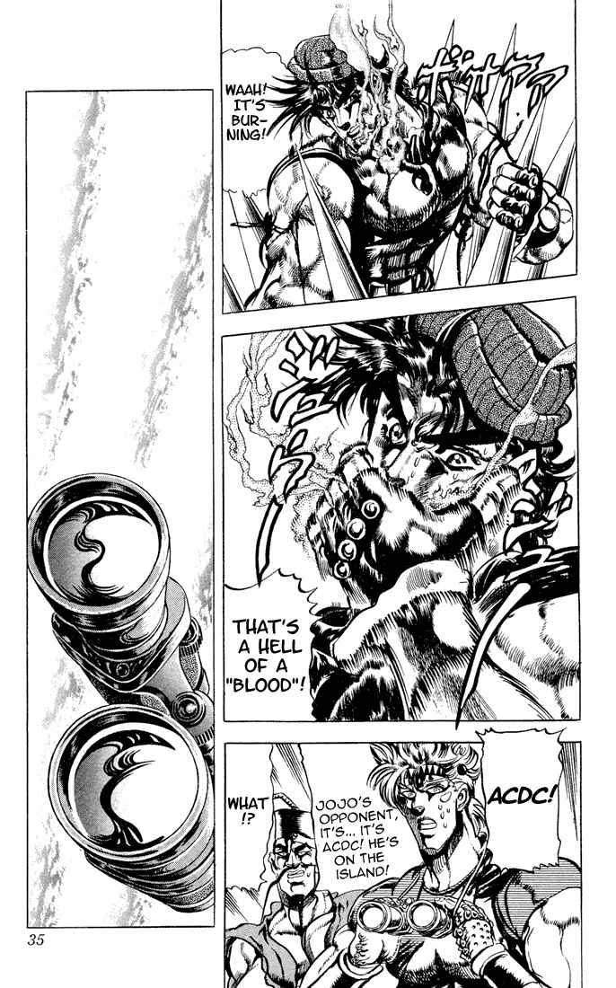 JoJo no Kimyou na Bouken: Part 2 - Sentou Chouryuu Chapter 35 - Page 9