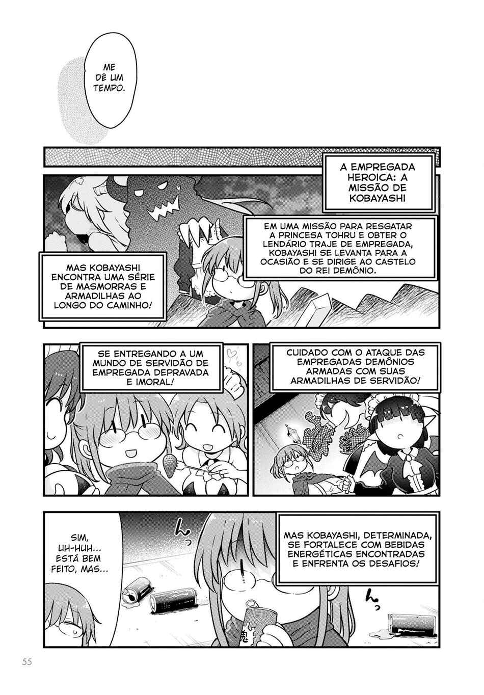 Kobayashi-san Chi no Maid Dragon Chapter 136 - Page 13