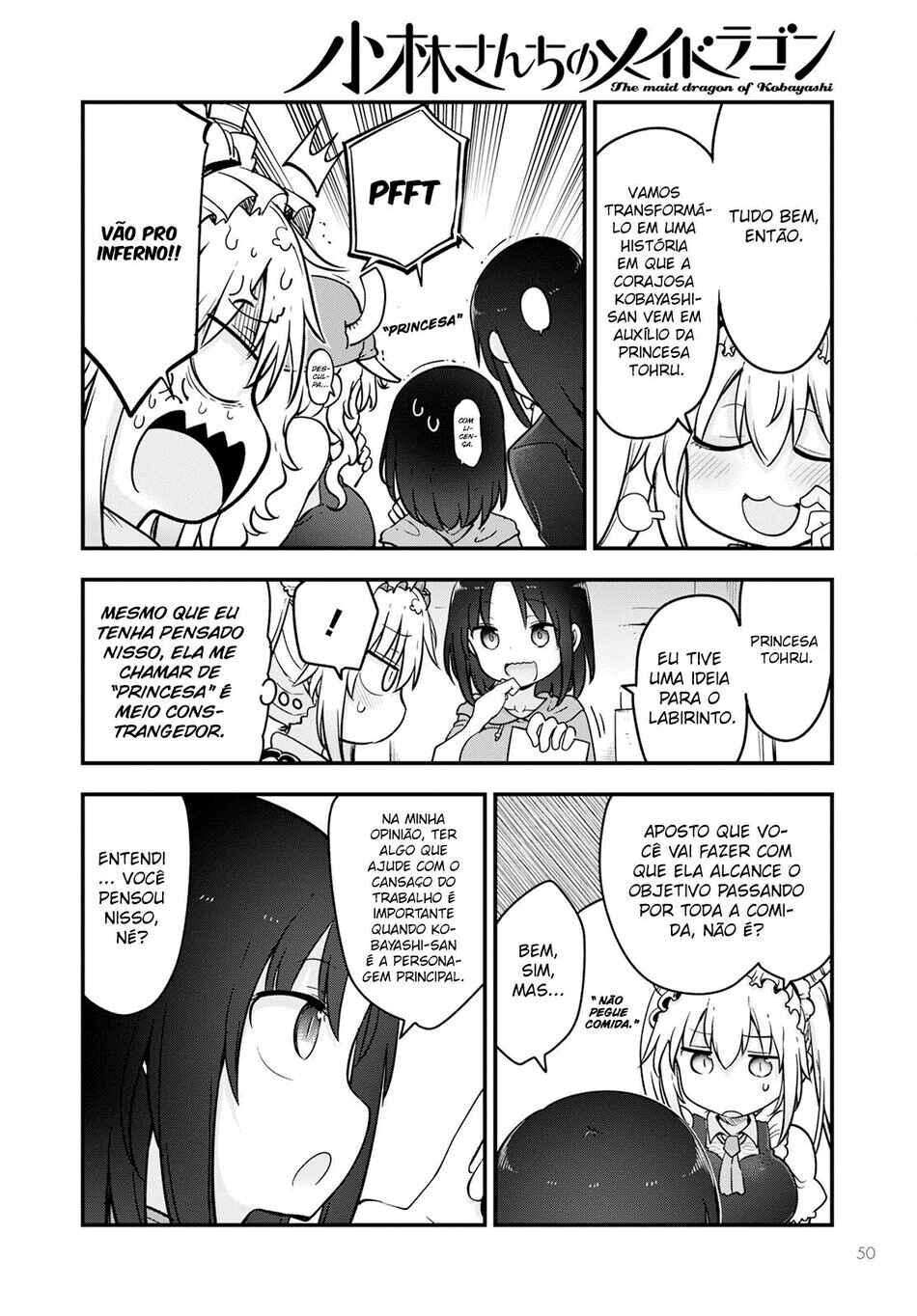 Kobayashi-san Chi no Maid Dragon Chapter 136 - Page 8
