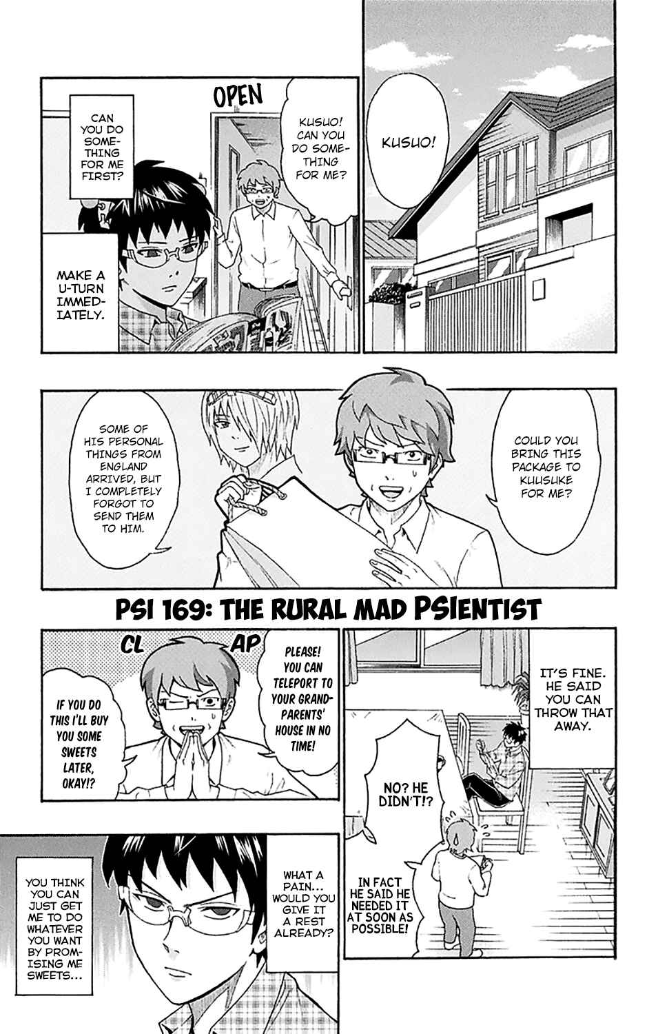 The Disastrous Life of Saiki K. Chapter 169 - Page 2