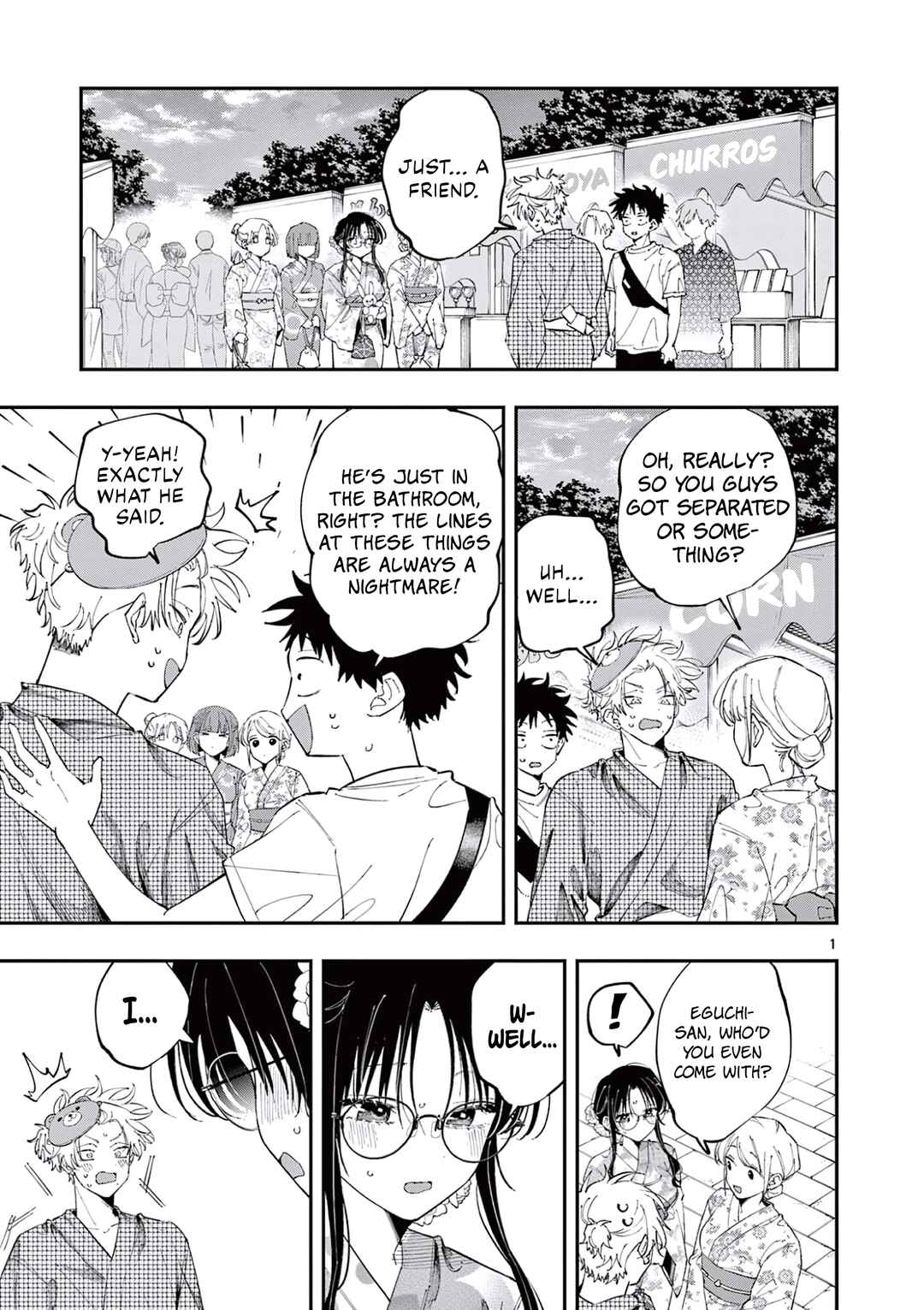 Tonari no Seki no Yatsu ga Souiu Me de Mitekuru Chapter 82 - Page 1