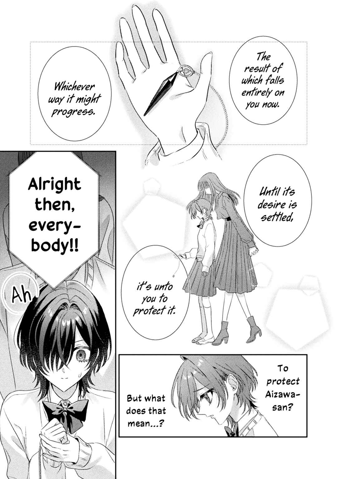 Mietemasu yo! Aizawa-san Chapter 15 - Page 1