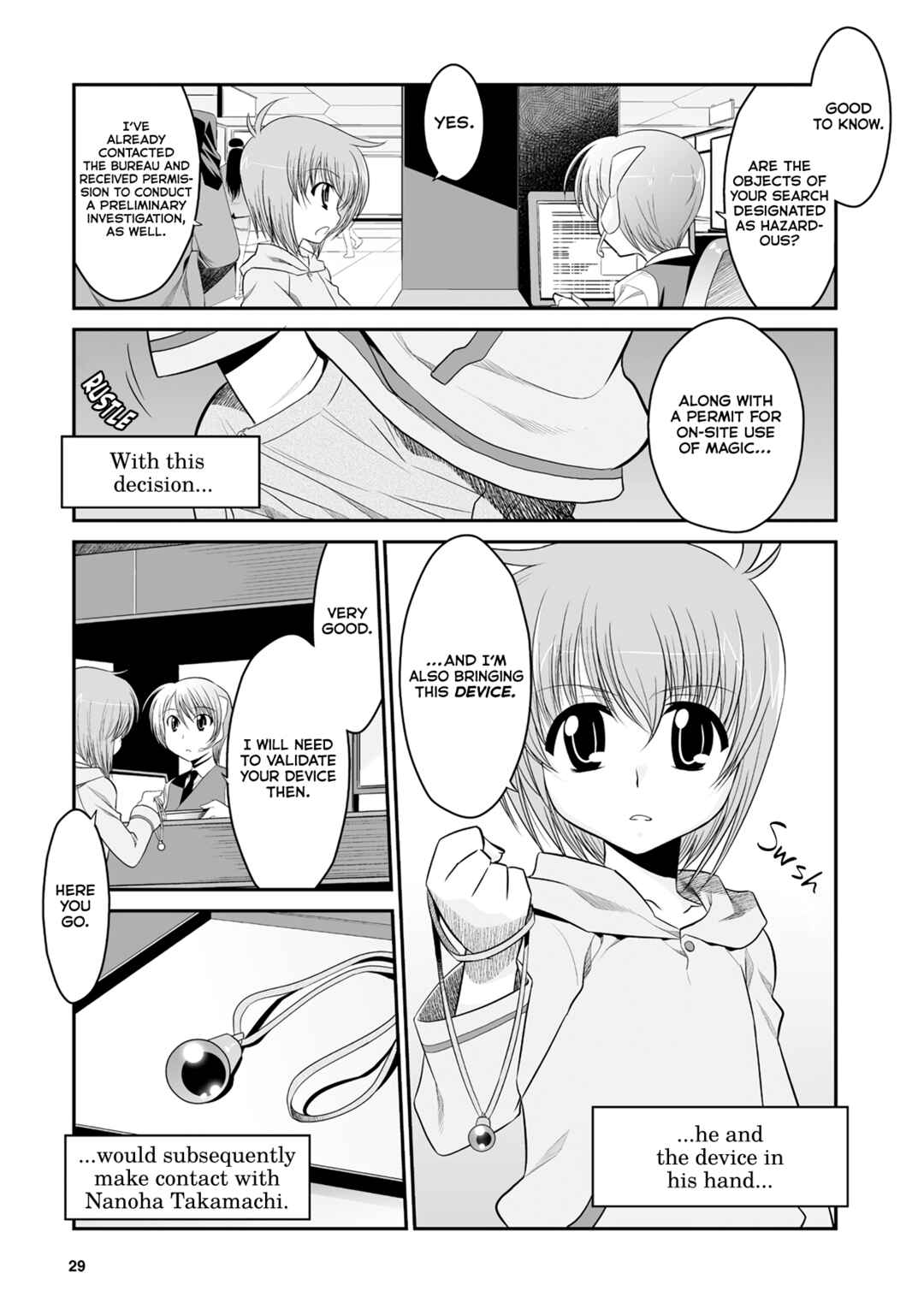 Mahou Shoujo Lyrical Nanoha Movie 1st the Comics Chapter 1 - Page 28