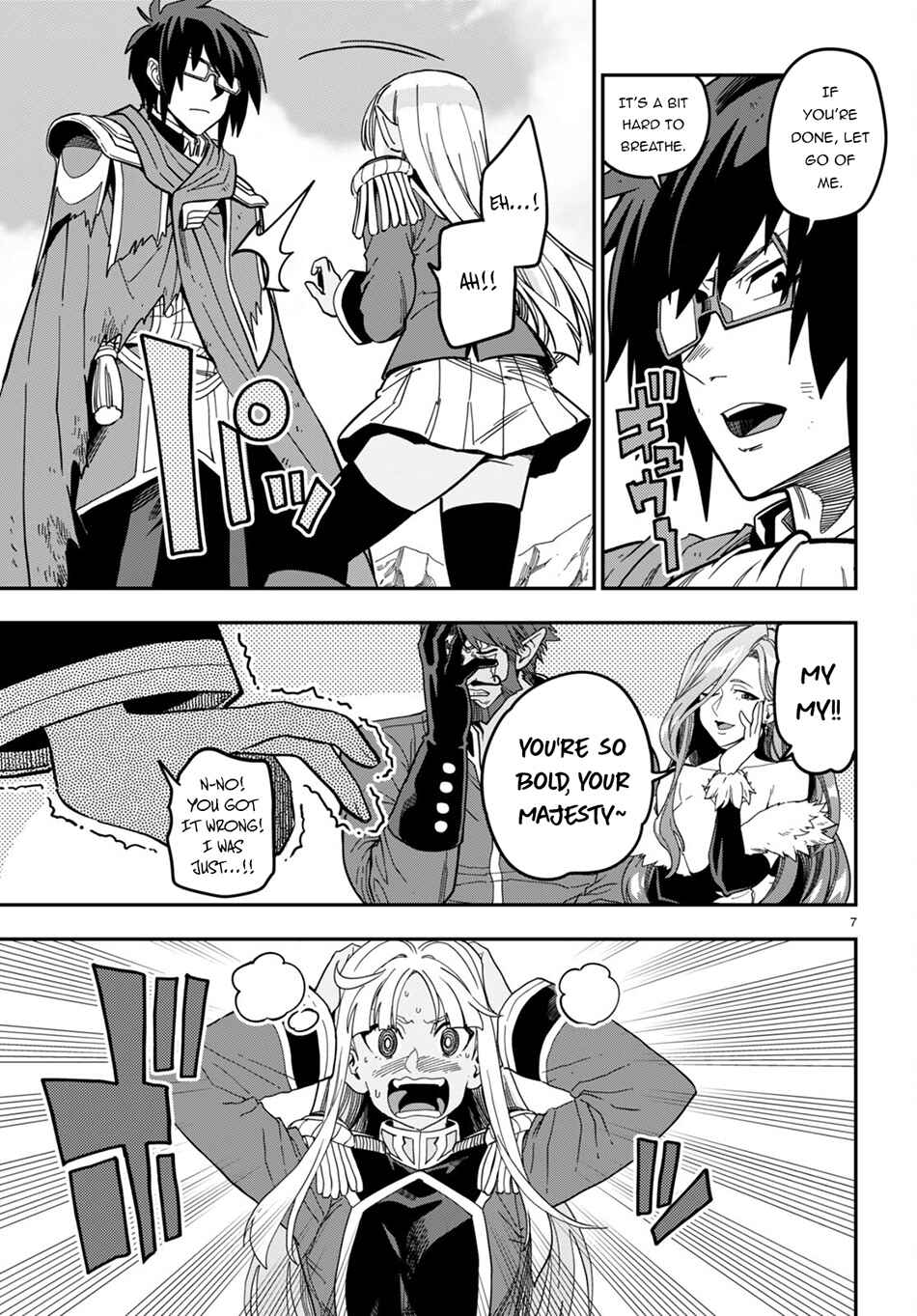 Konjiki no Word Master: Yuusha Yonin ni Makikomareta Unique Cheat Chapter 95 - Page 7