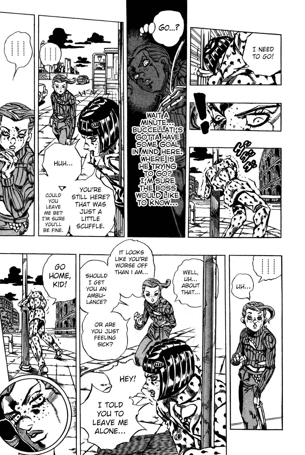 JoJo no Kimyou na Bouken: Part 5 - Ougon no Kaze Chapter 128 - Page 18