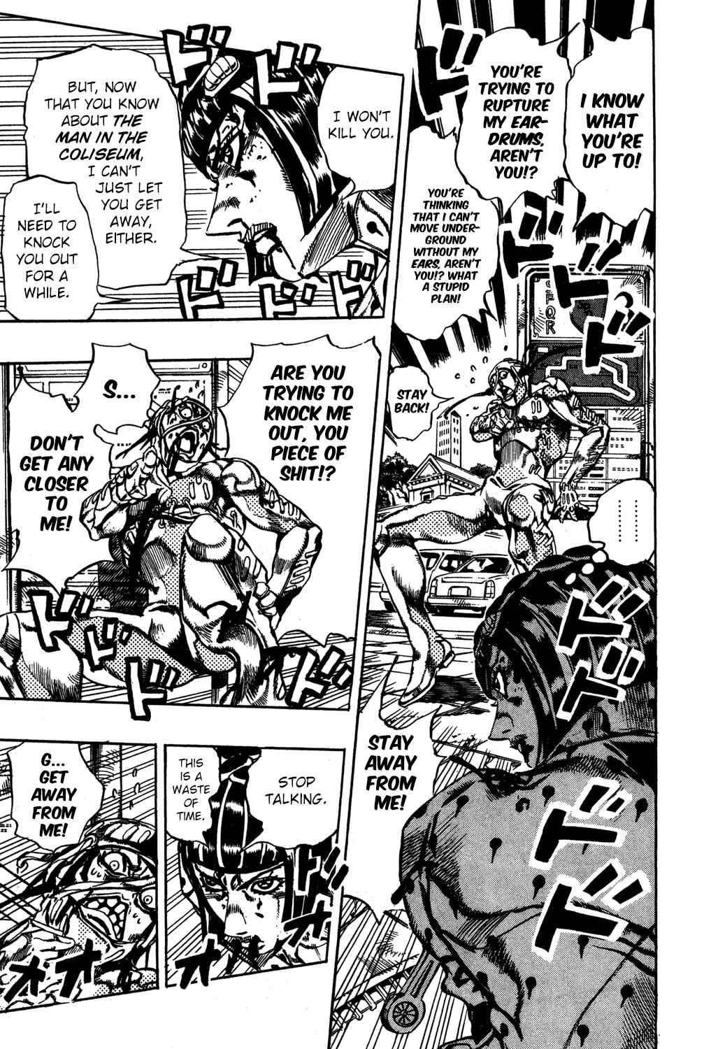 JoJo no Kimyou na Bouken: Part 5 - Ougon no Kaze Chapter 128 - Page 6