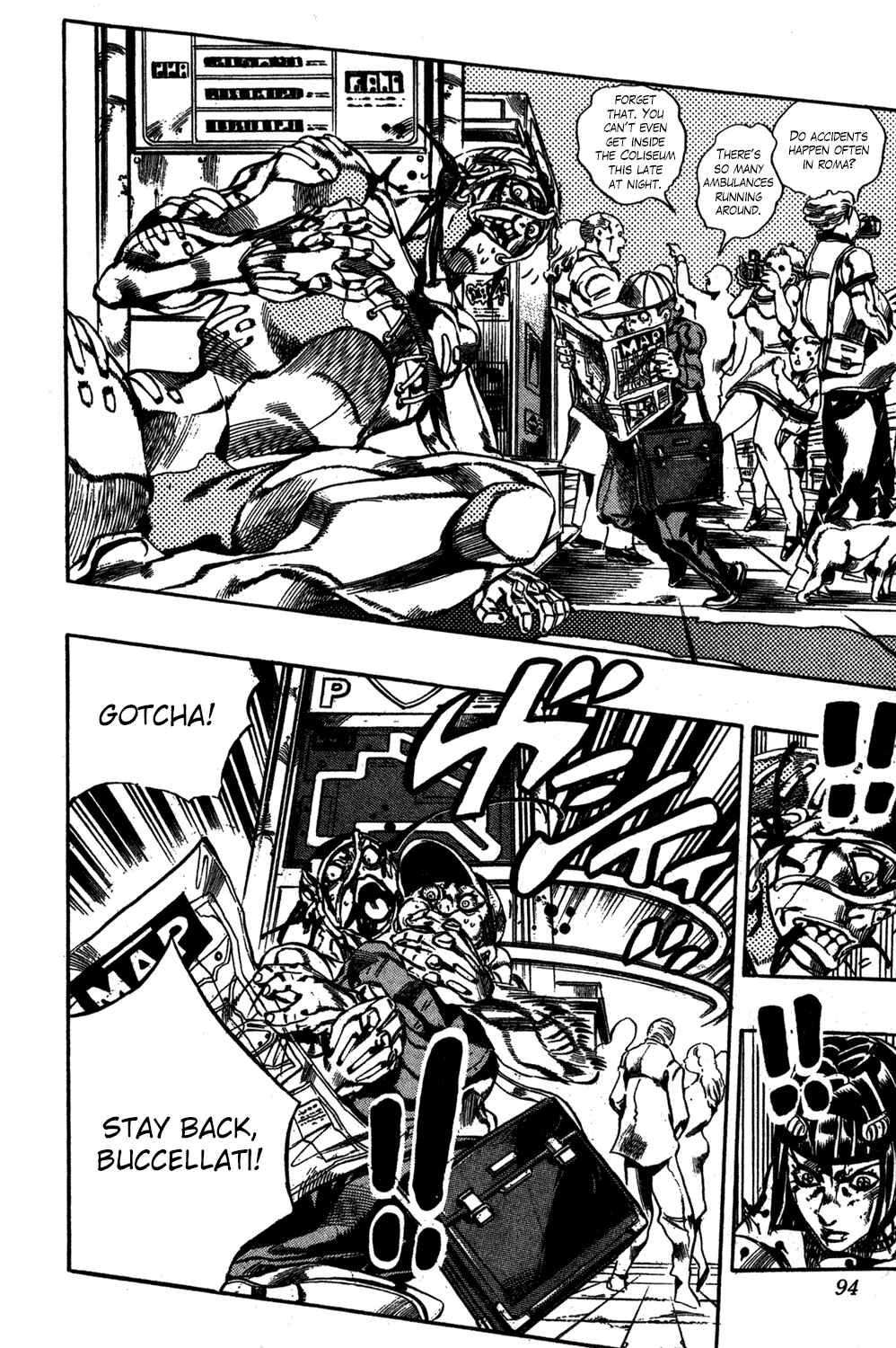 JoJo no Kimyou na Bouken: Part 5 - Ougon no Kaze Chapter 128 - Page 7